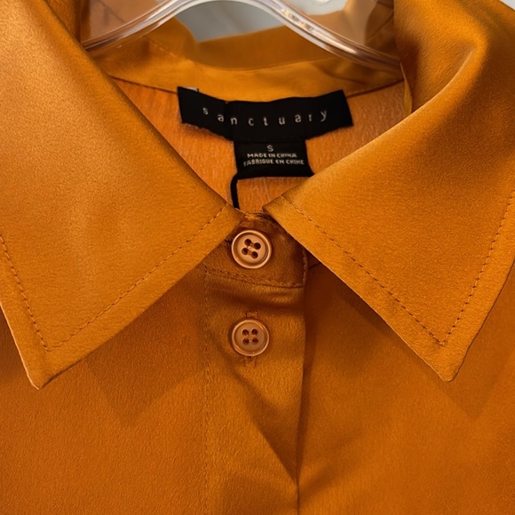 Sanctuary Button Blouse, Size Small, NWT - Picture 8 of 9